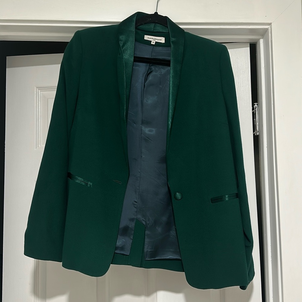 La Petite Francaise Green Blazer